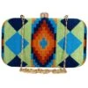 Designer Inca Beadwork Embroidered Clutch