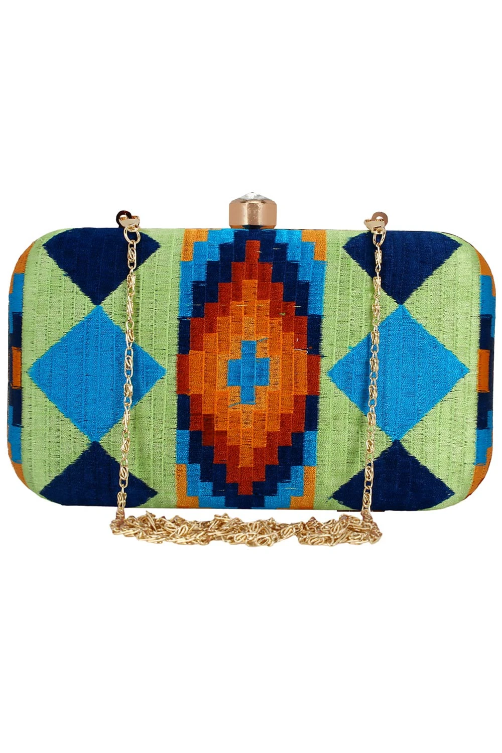 Designer Inca Beadwork Embroidered Clutch 1 Designer Inca Beadwork Embroidered Clutch