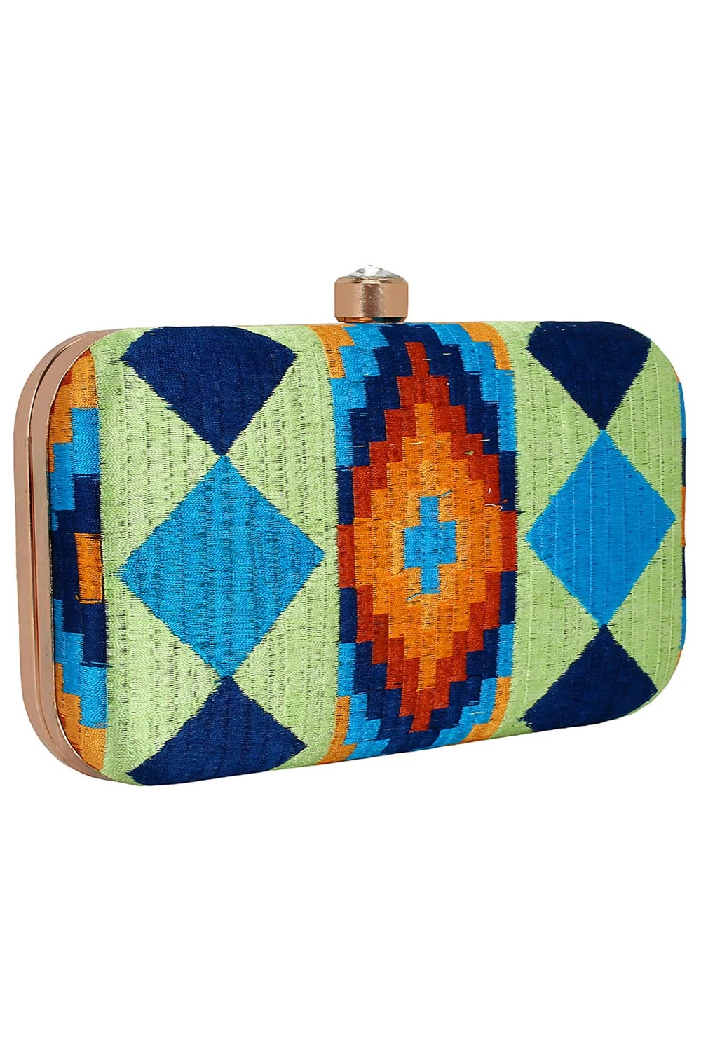 Designer Inca Beadwork Embroidered Clutch 2 Designer Inca Beadwork Embroidered Clutch - Image 2