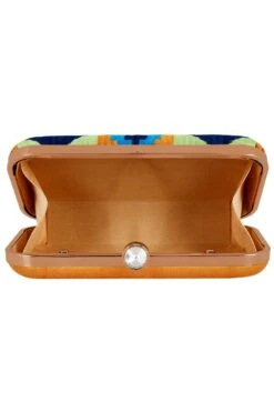 Designer Inca Beadwork Embroidered Clutch 9 Designer Inca Beadwork Embroidered Clutch -One Minutesaree Shop ADCL1023A 5