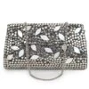 Designer Mosaic Silver & Mirror Mosaic Clutch