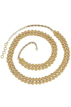 Alloy Saree Waist Belt (Kamarband) In Gold