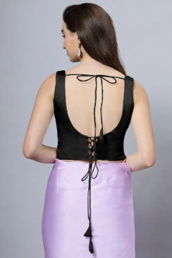 Front Page 4 Front Page -One Minutesaree Shop Black Blouse 2