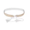 Athena White & Gold Beads Leaf Design Tie Belt For Saree & Dresses 19 Athena White & Gold Beads Leaf Design Tie Belt For Saree & Dresses -One Minutesaree Shop DSC04757