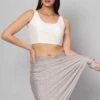 Raina White Raw Silk Sleeveless Blouse -One Minutesaree Shop OMS BL RSWHT R001