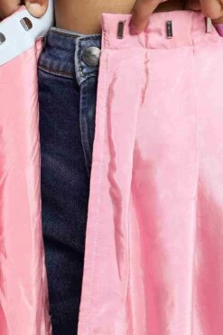 Alia Sky Blue Silk Strappy Saree Blouse -One Minutesaree Shop OMS SR ALIA01 8